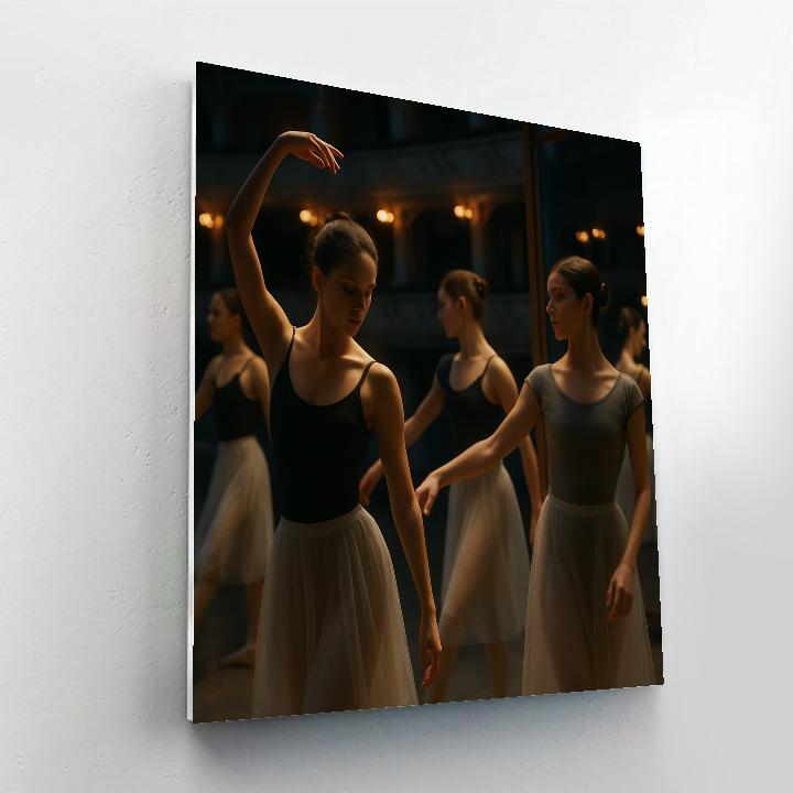 White Nights Festival Ballet Rehearsal Number painting