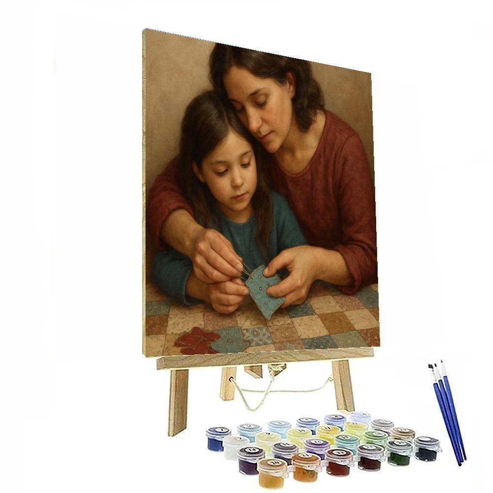 Sewing Memories Quilt painting number kit