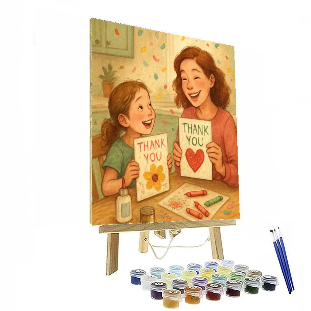 Handmade Card Exchange paint by color