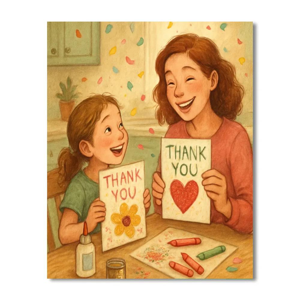 Handmade Card Exchange paint by color