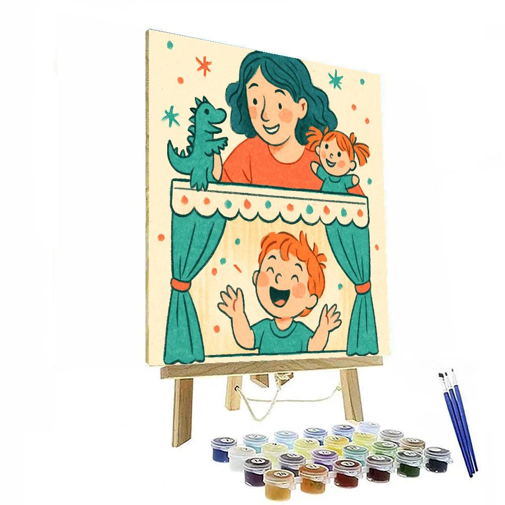 Puppet Show Performance paint by color
