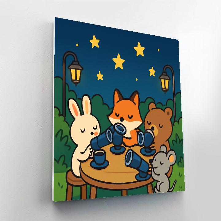 Tiny Telescope Tavern Numbered painting kits