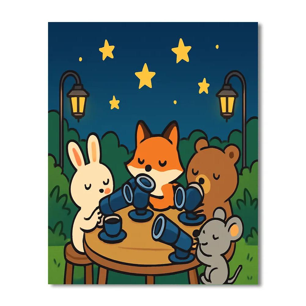 Tiny Telescope Tavern Numbered painting kits