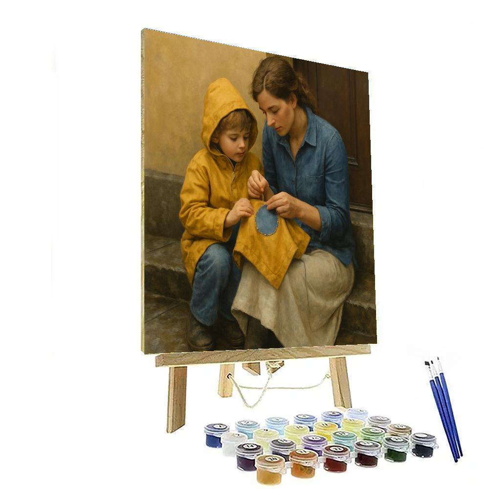 Cozy Raincoat Repair paint by color