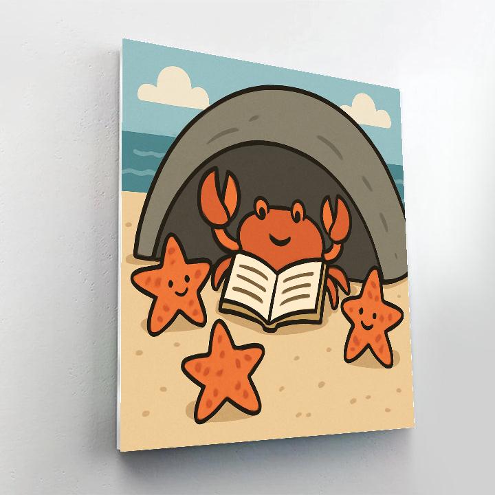 Starfish Storytime Cove Numbered painting kits
