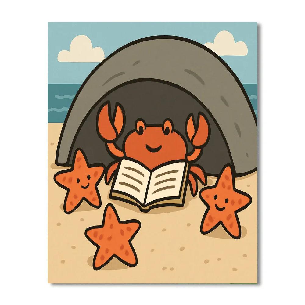 Starfish Storytime Cove Numbered painting kits