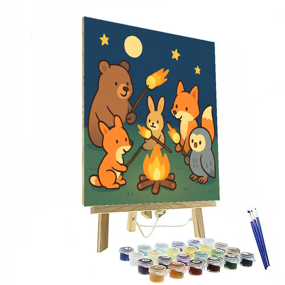 Comet Campfire Stories Paint by numbers kits