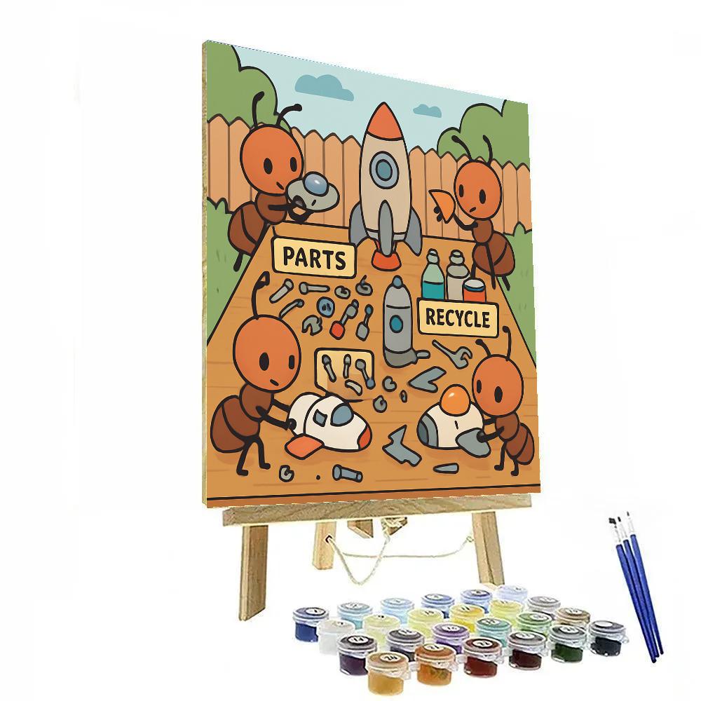 Astro Ant Artisans Paint by numbers kits