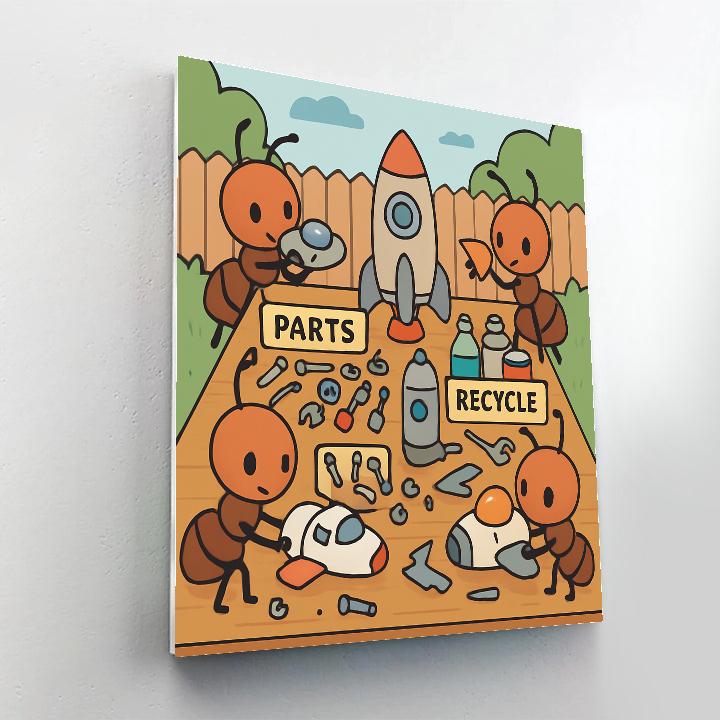 Astro Ant Artisans Paint by numbers kits