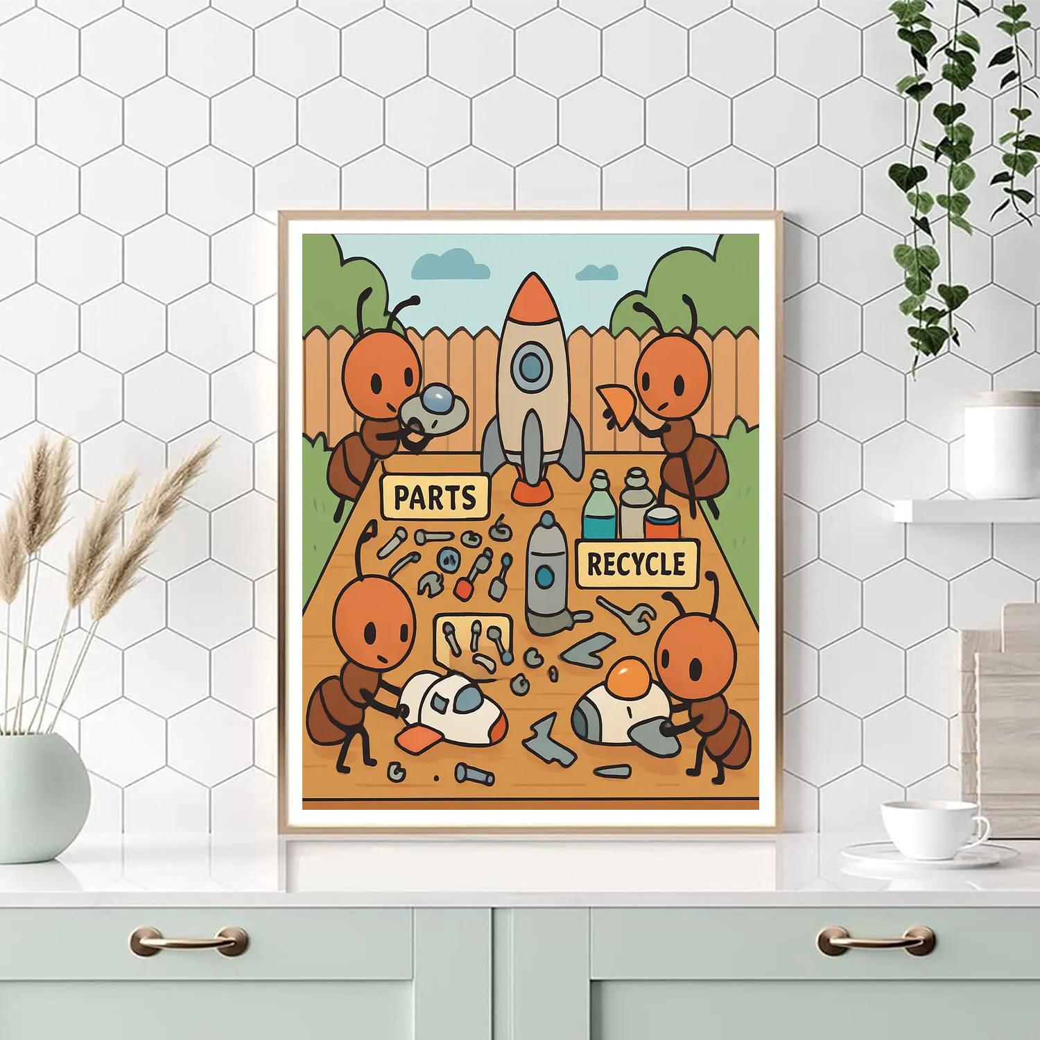 Astro Ant Artisans Paint by numbers kits