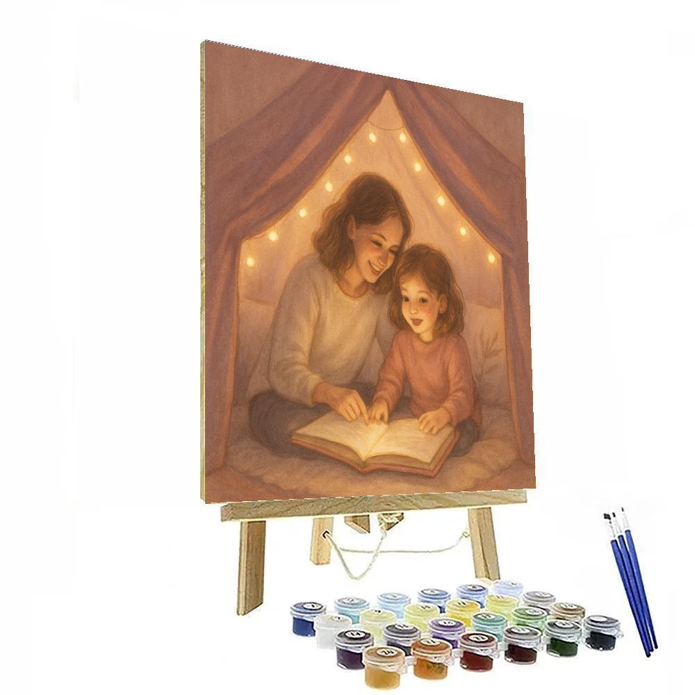 Cozy Fort Story Hideaway paint by color