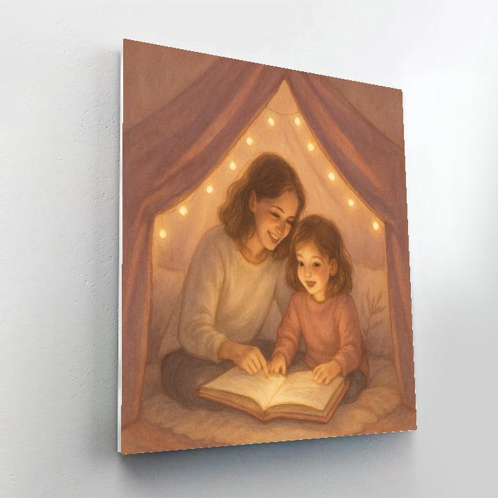 Cozy Fort Story Hideaway paint by color