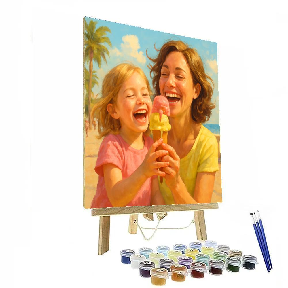 Ice Cream Cone Celebration Paint by numbers kits