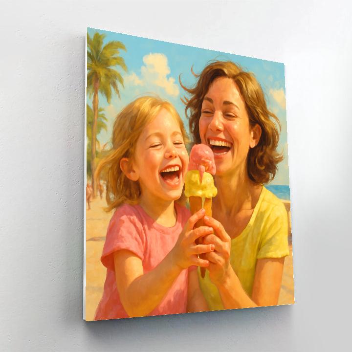 Ice Cream Cone Celebration Paint by numbers kits