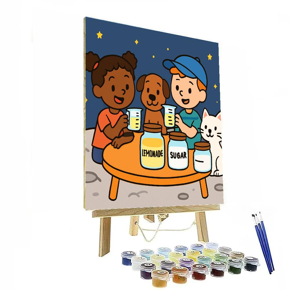 Lunar Lemon Lab paint by color