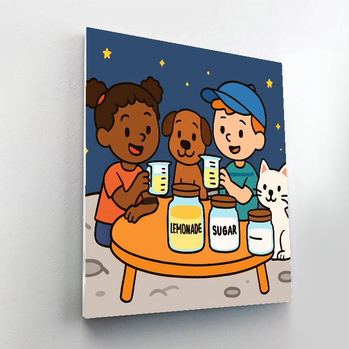 Lunar Lemon Lab paint by color