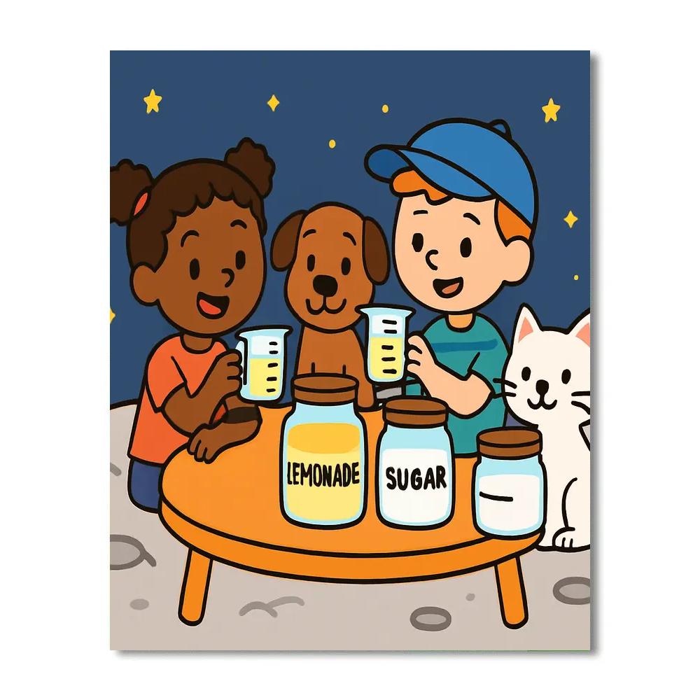 Lunar Lemon Lab paint by color