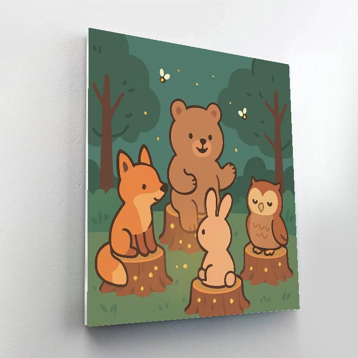 Starglow Story Stump paint by numbers