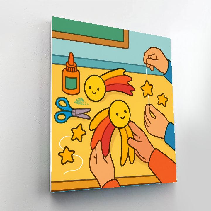 Comet Craft Corner DIY paint by numbers