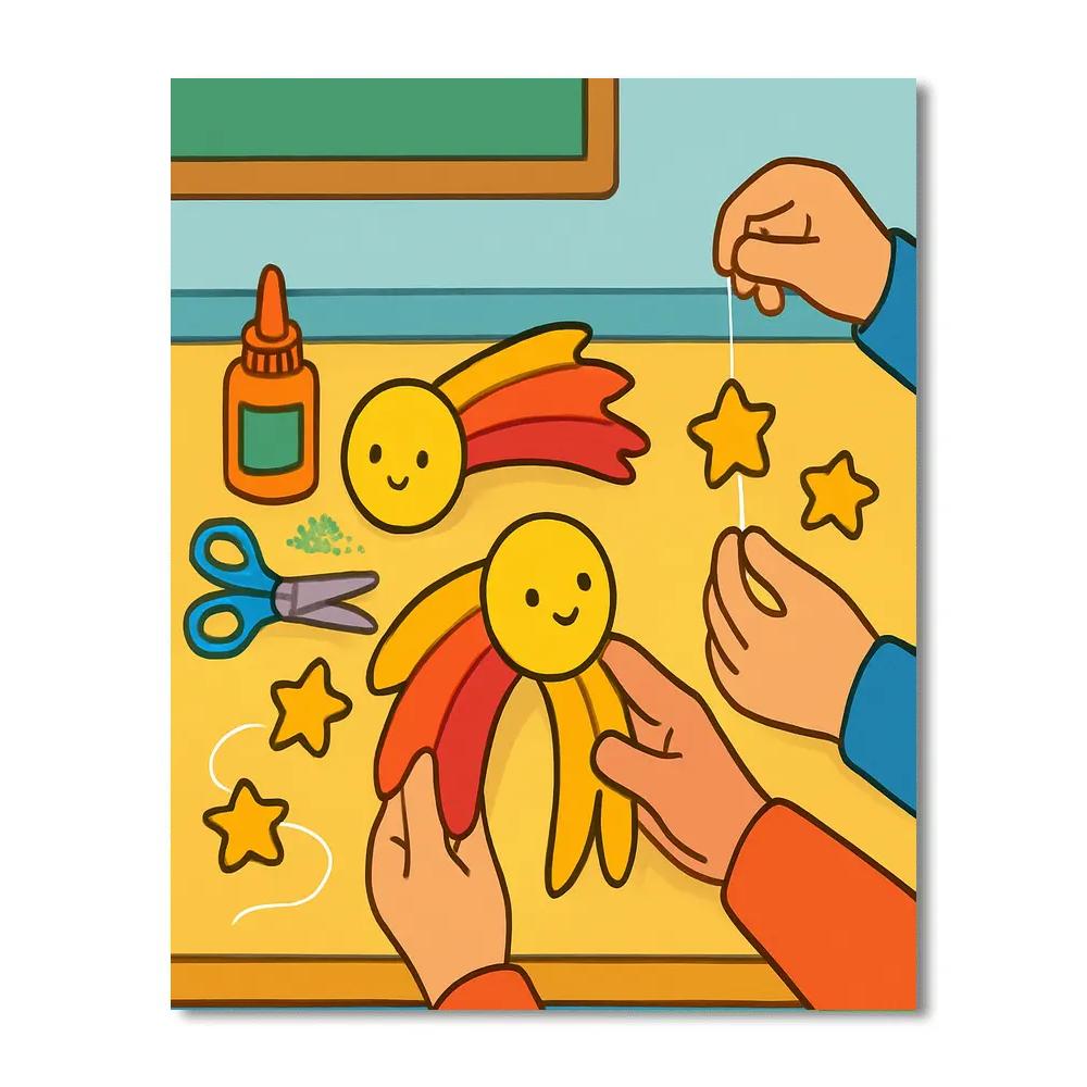 Comet Craft Corner DIY paint by numbers