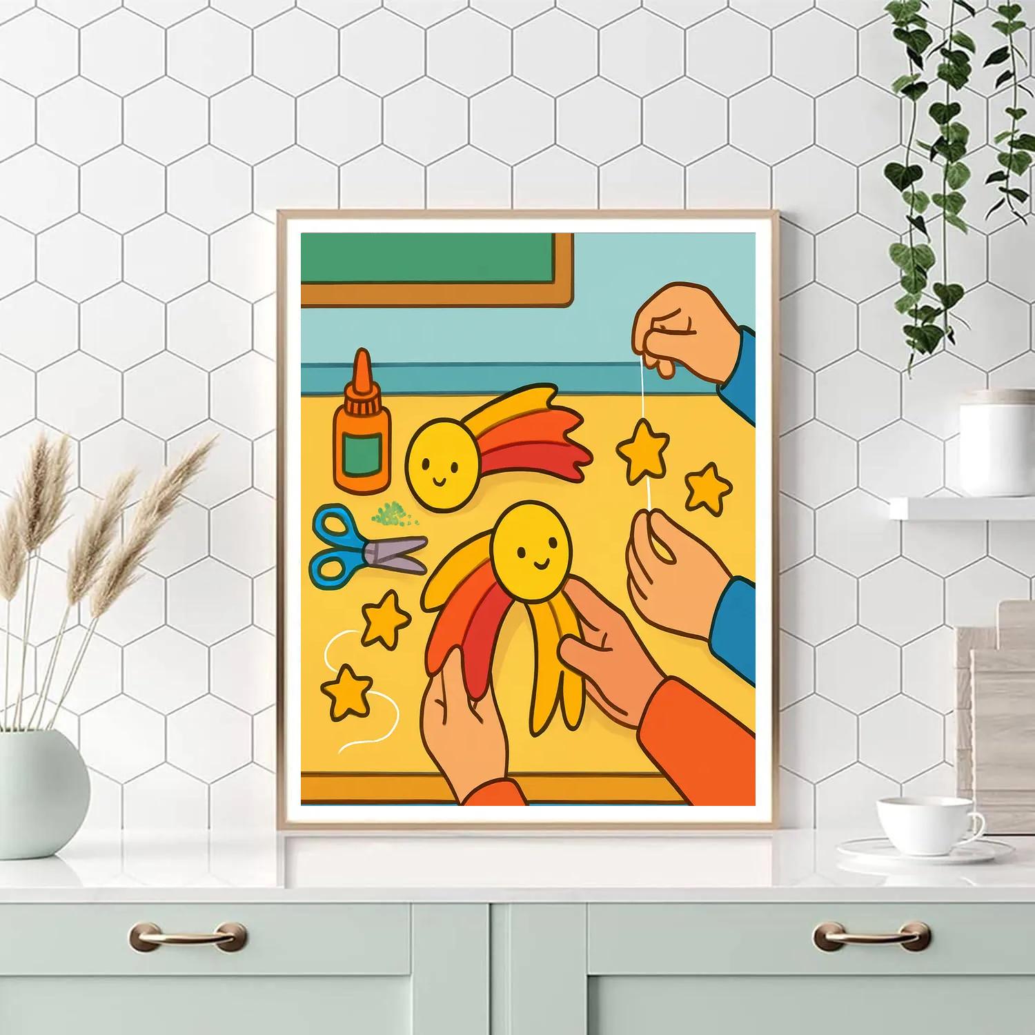 Comet Craft Corner DIY paint by numbers