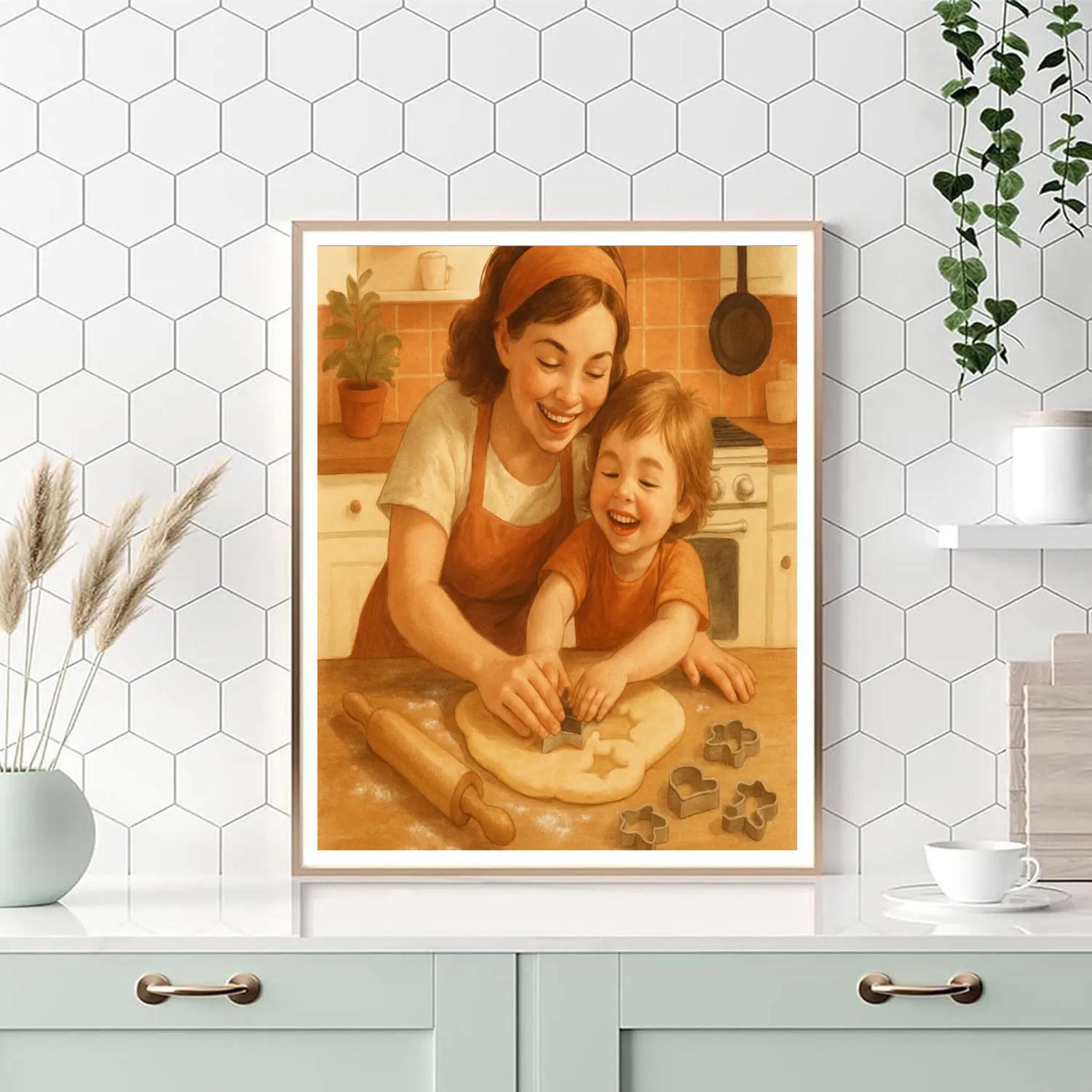 Little Chef Rolling Dough paint by color