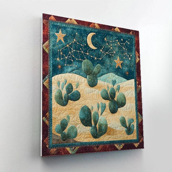 Frida Kahlo Inspired Cactus Constellation Quilt Paint by numbers art