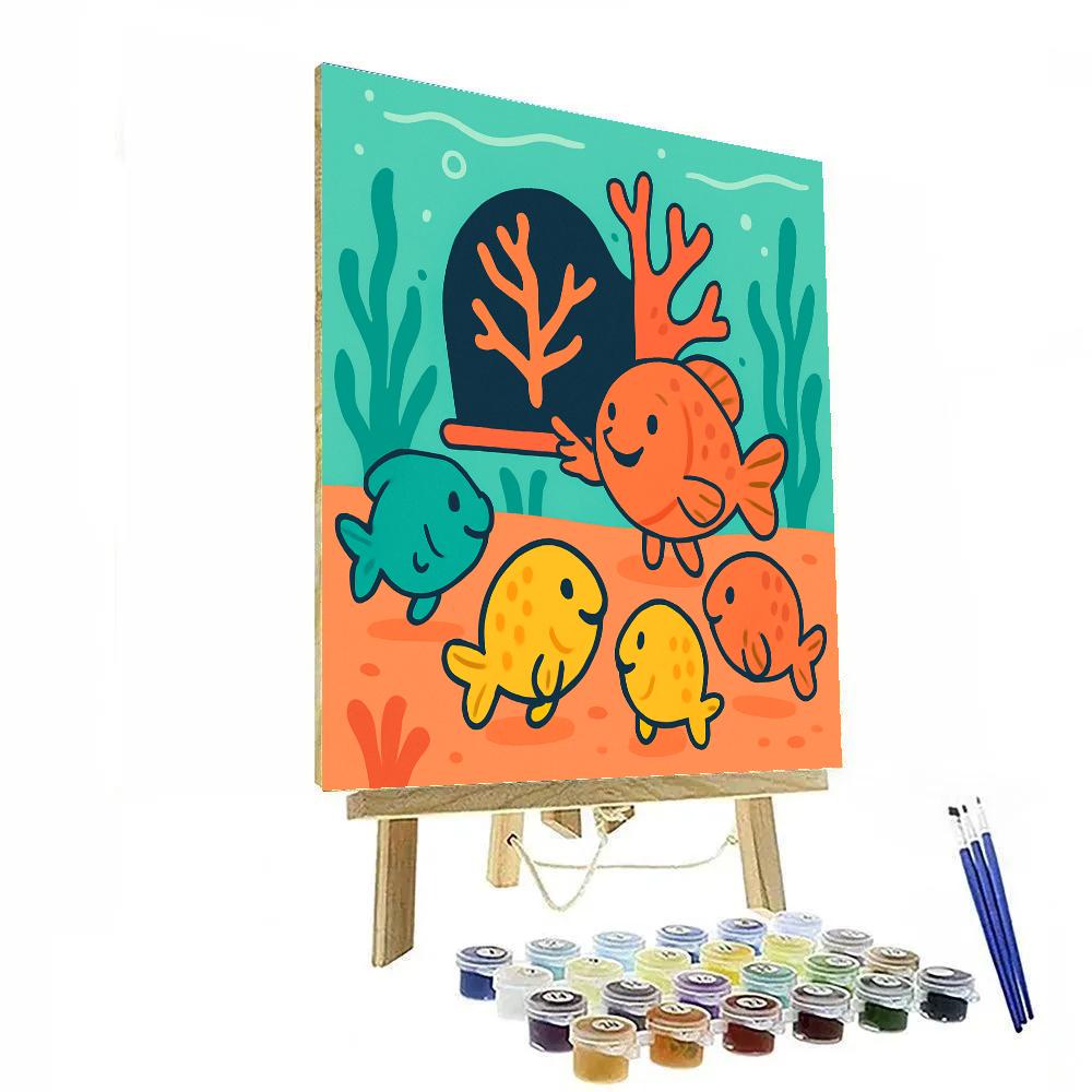 Coral Castle Classroom Numbered painting kits