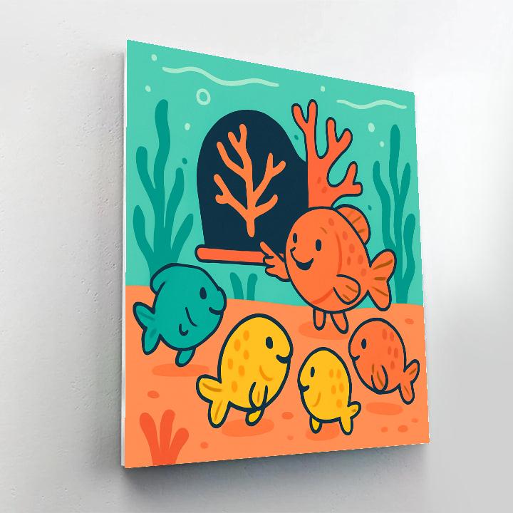 Coral Castle Classroom Numbered painting kits