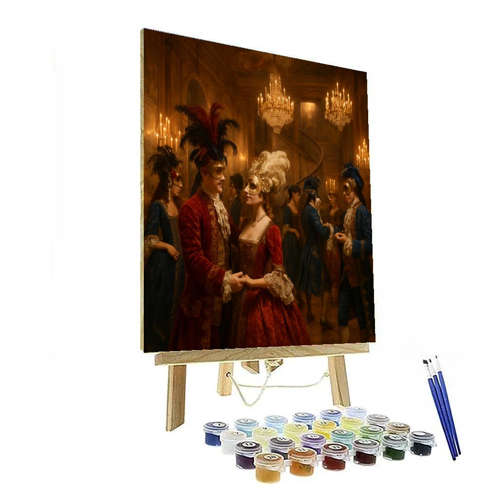 Venice Carnival Masked Ball DIY paint by numbers