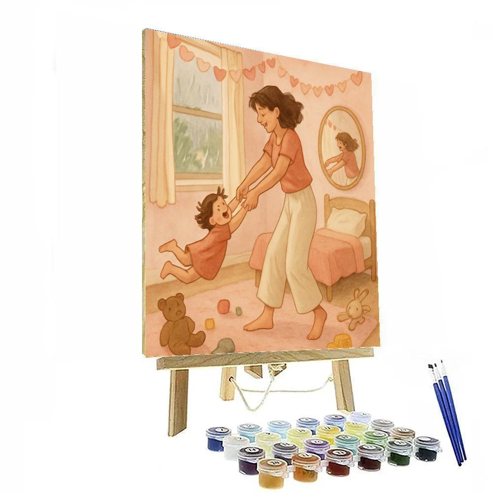 Bedroom Dance Twirl Paint by numbers kits