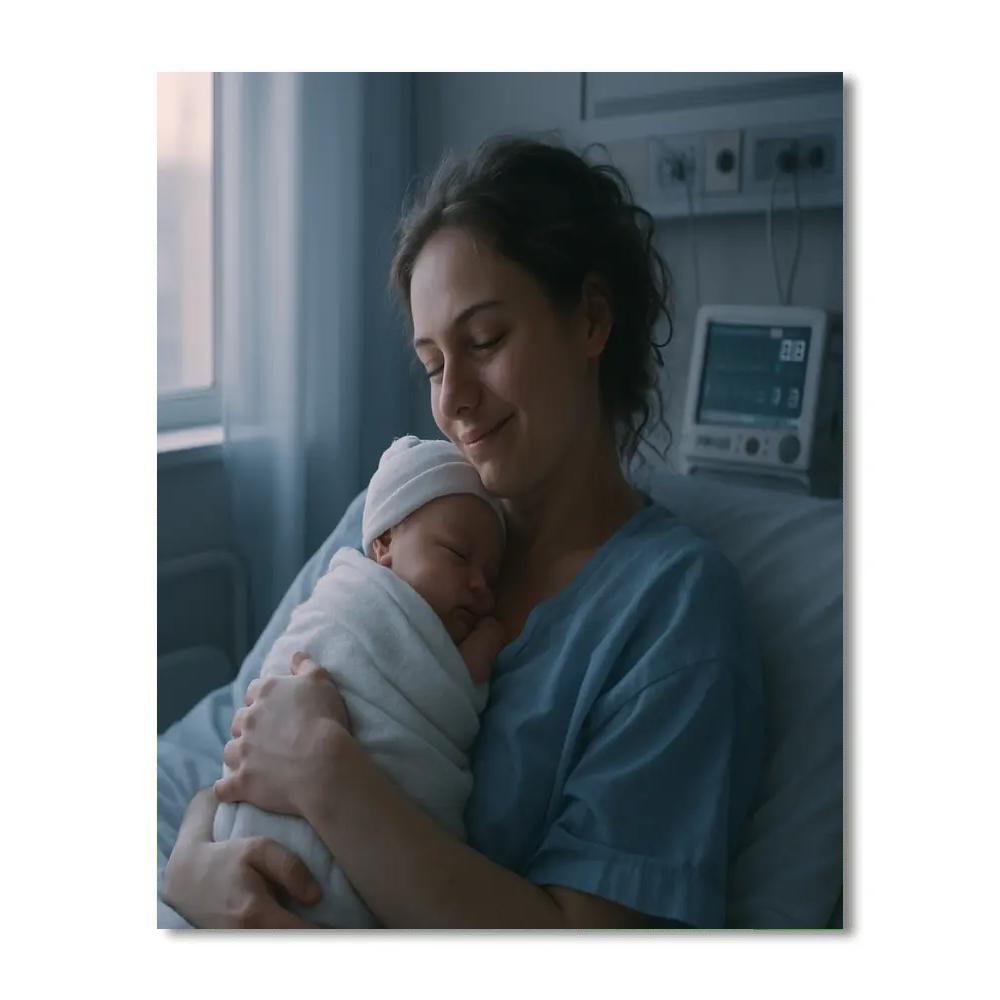 Quiet Hospital Vigil paint by numbers