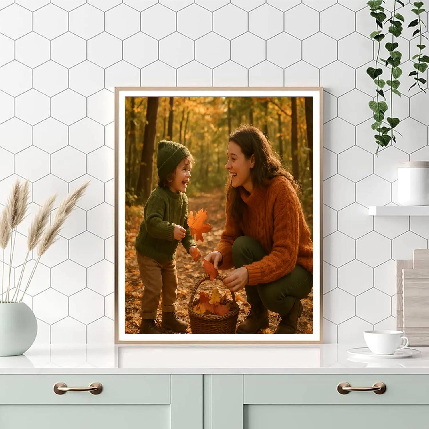 Autumn Leaf Hunt paint by number