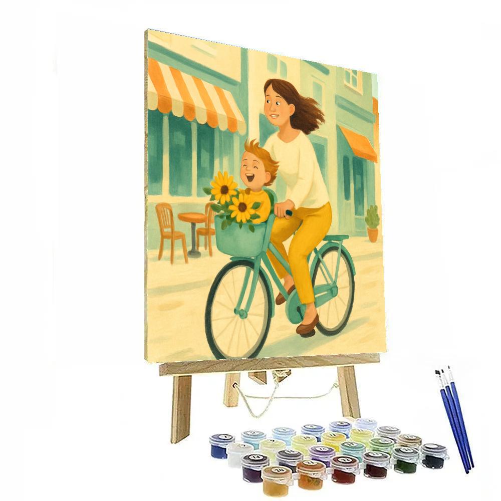 Bike Basket Errand Bond painting number kit