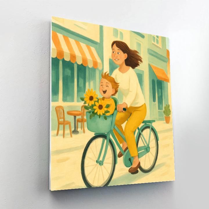 Bike Basket Errand Bond painting number kit