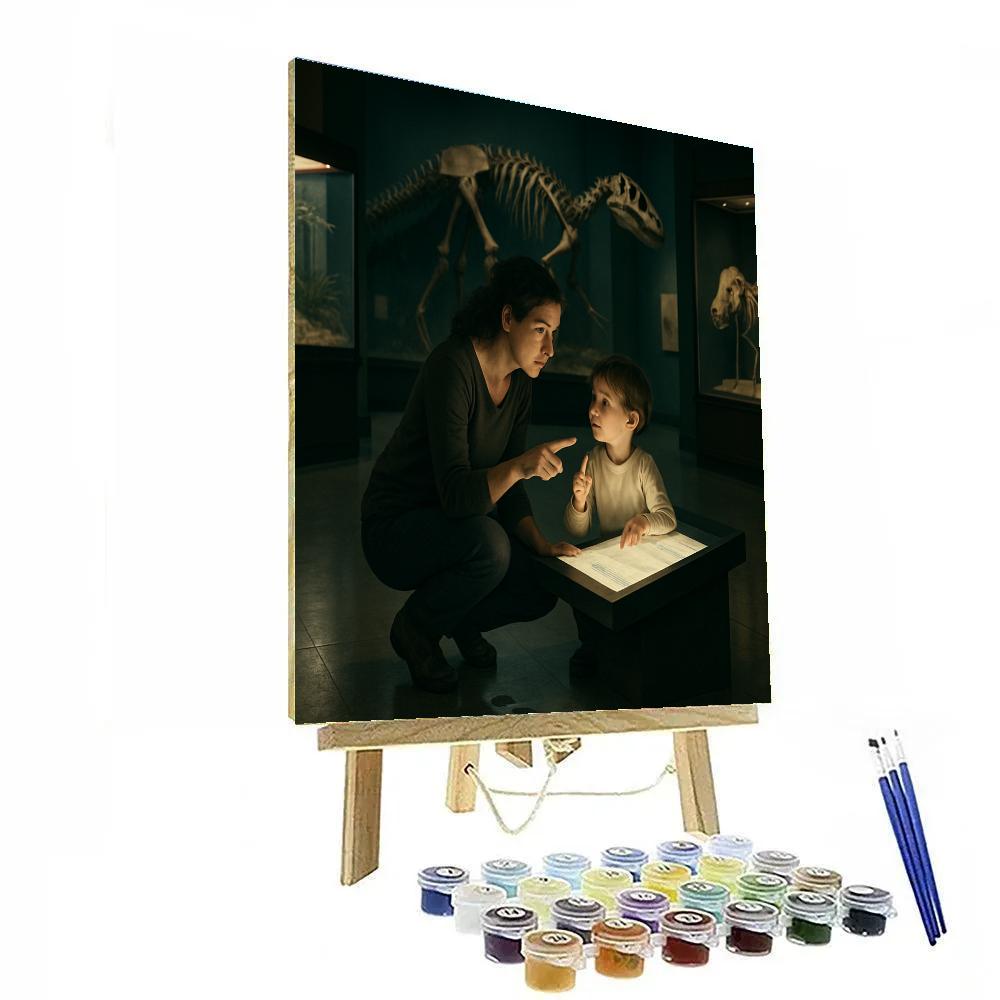 Museum Discovery Walk paint by numbers