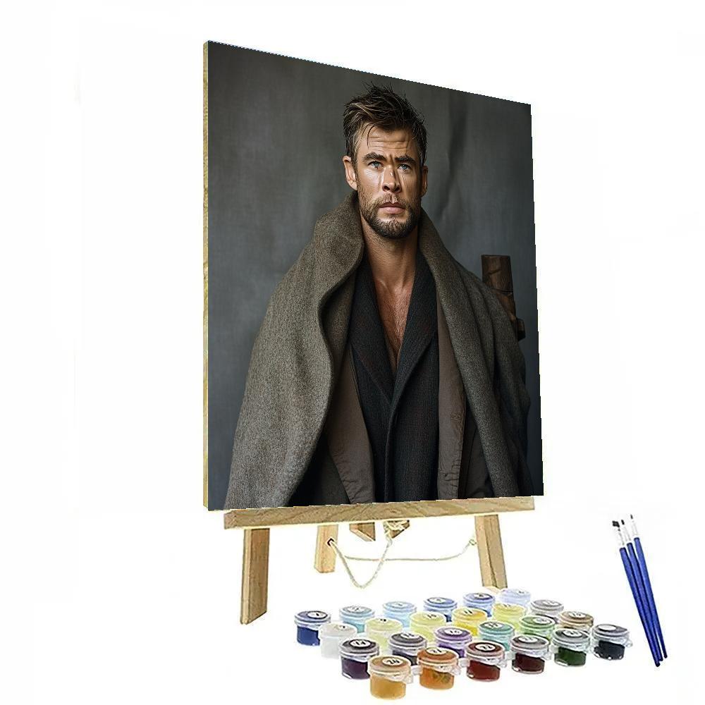 Chris Hemsworth Thunderborn Presence Paint by numbers kits