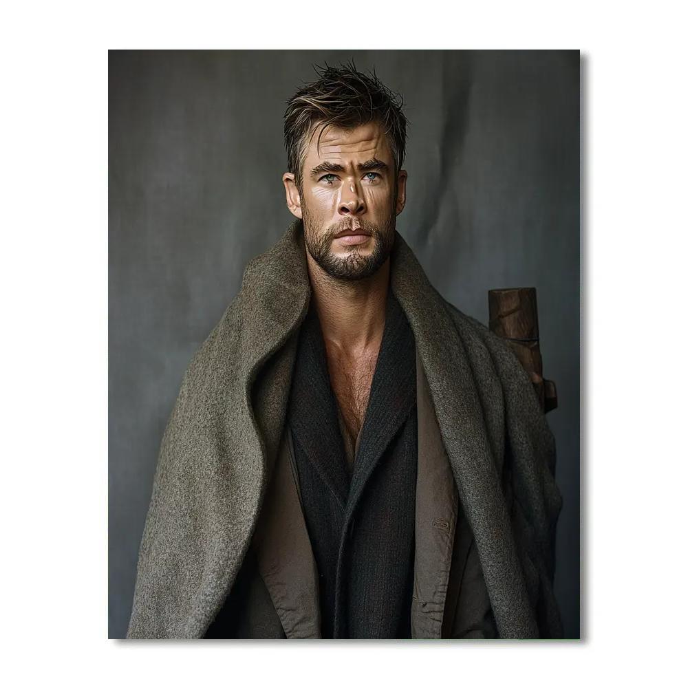 Chris Hemsworth Thunderborn Presence Paint by numbers kits