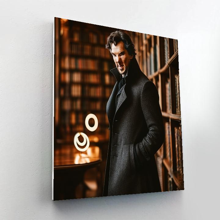 Benedict Cumberbatch Echoes Of The Mystic Mind Paint by numbers art