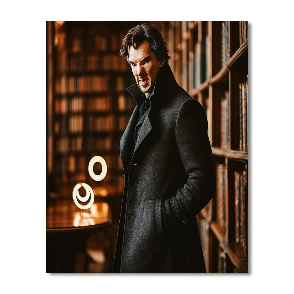 Benedict Cumberbatch Echoes Of The Mystic Mind Paint by numbers art