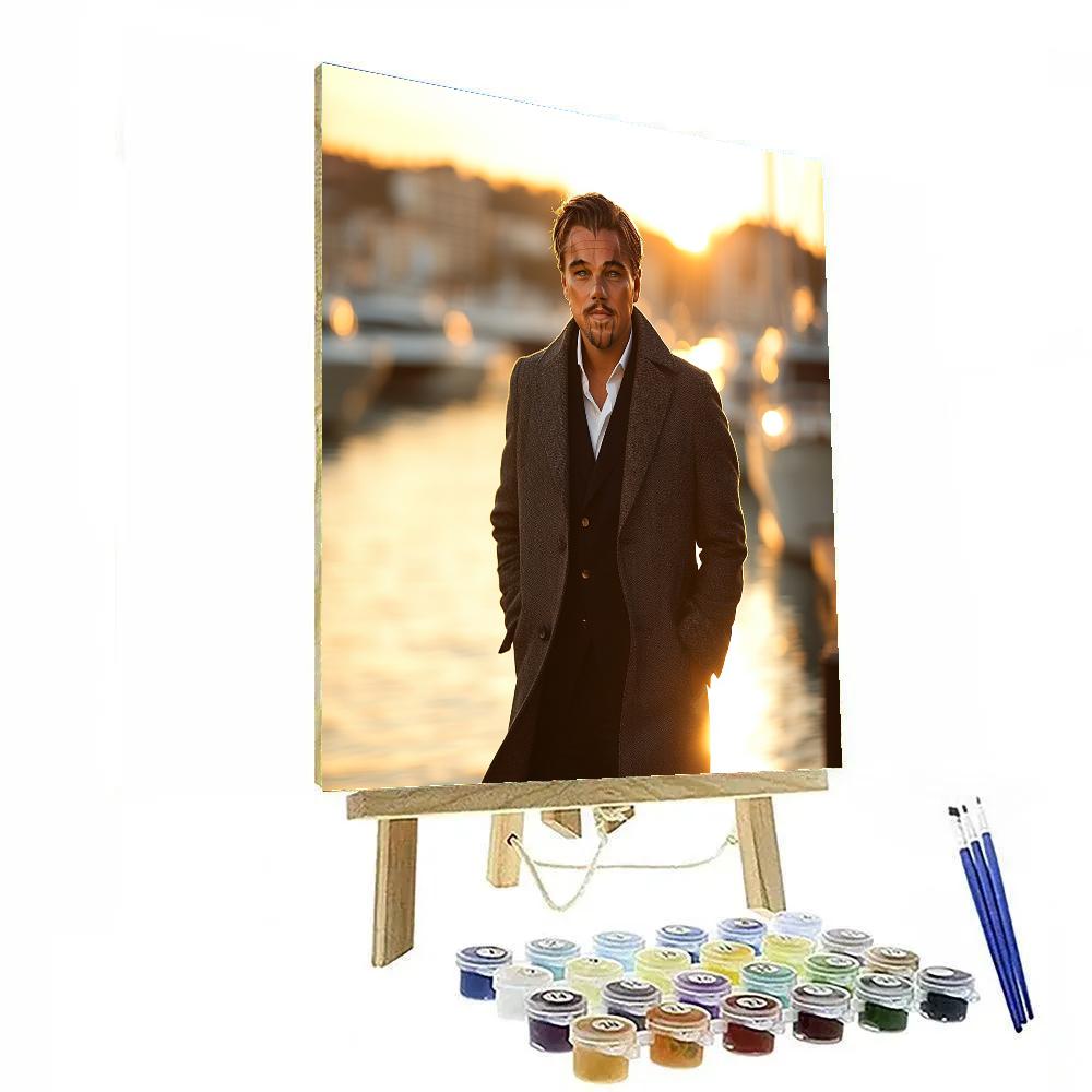 Leonardo DiCaprio Horizon Of Relentless Seas DIY paint by numbers