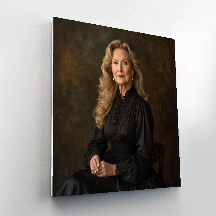 Meryl Streep The Chameleon In Grace paint by number