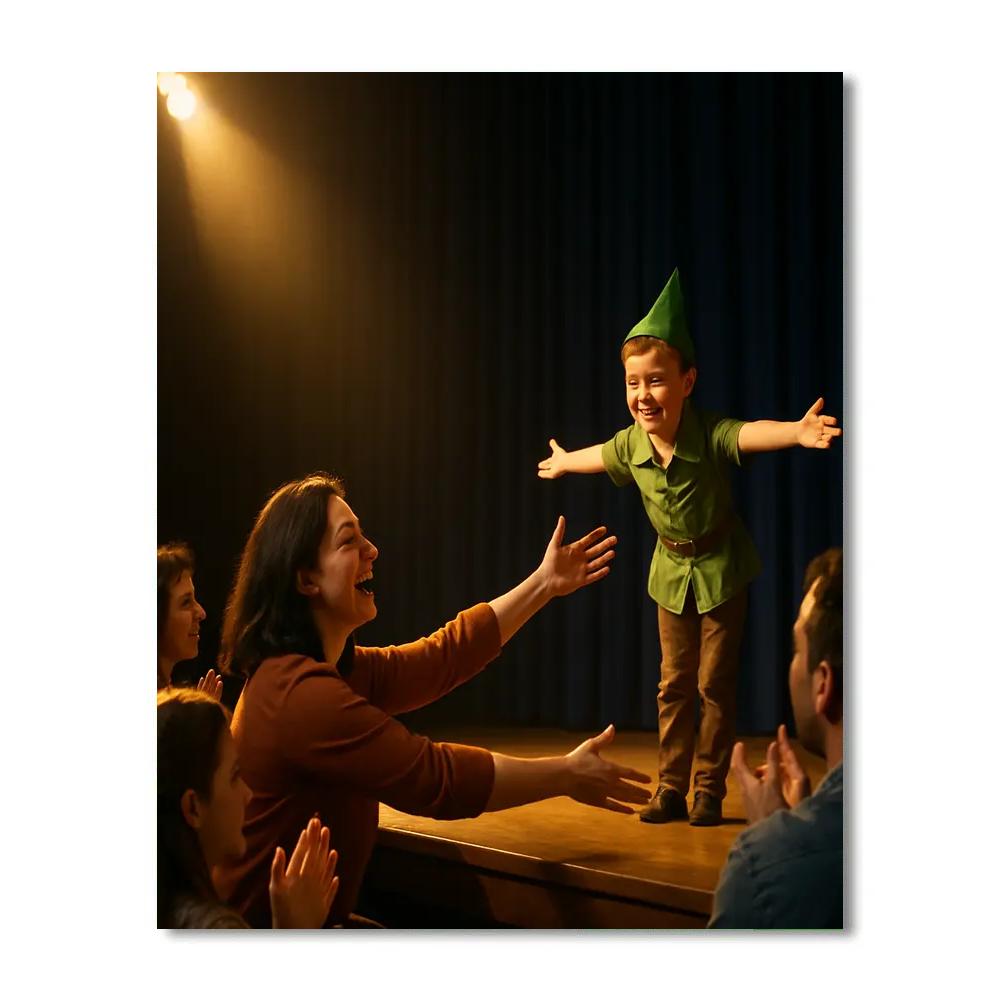 Grand Finale School Play Painting by numbers kit