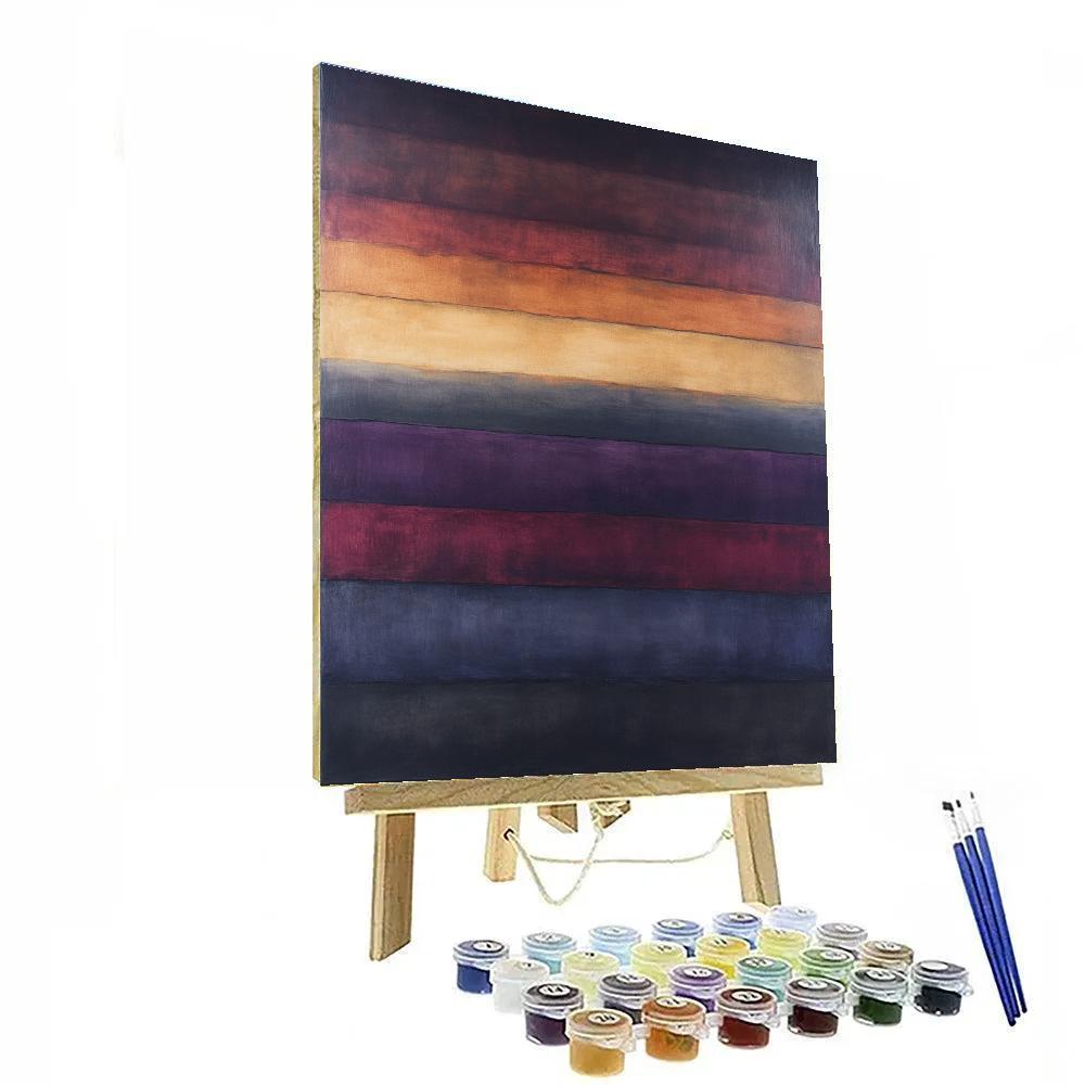 Rothko Inspired Twilight Fields Numbered painting kits