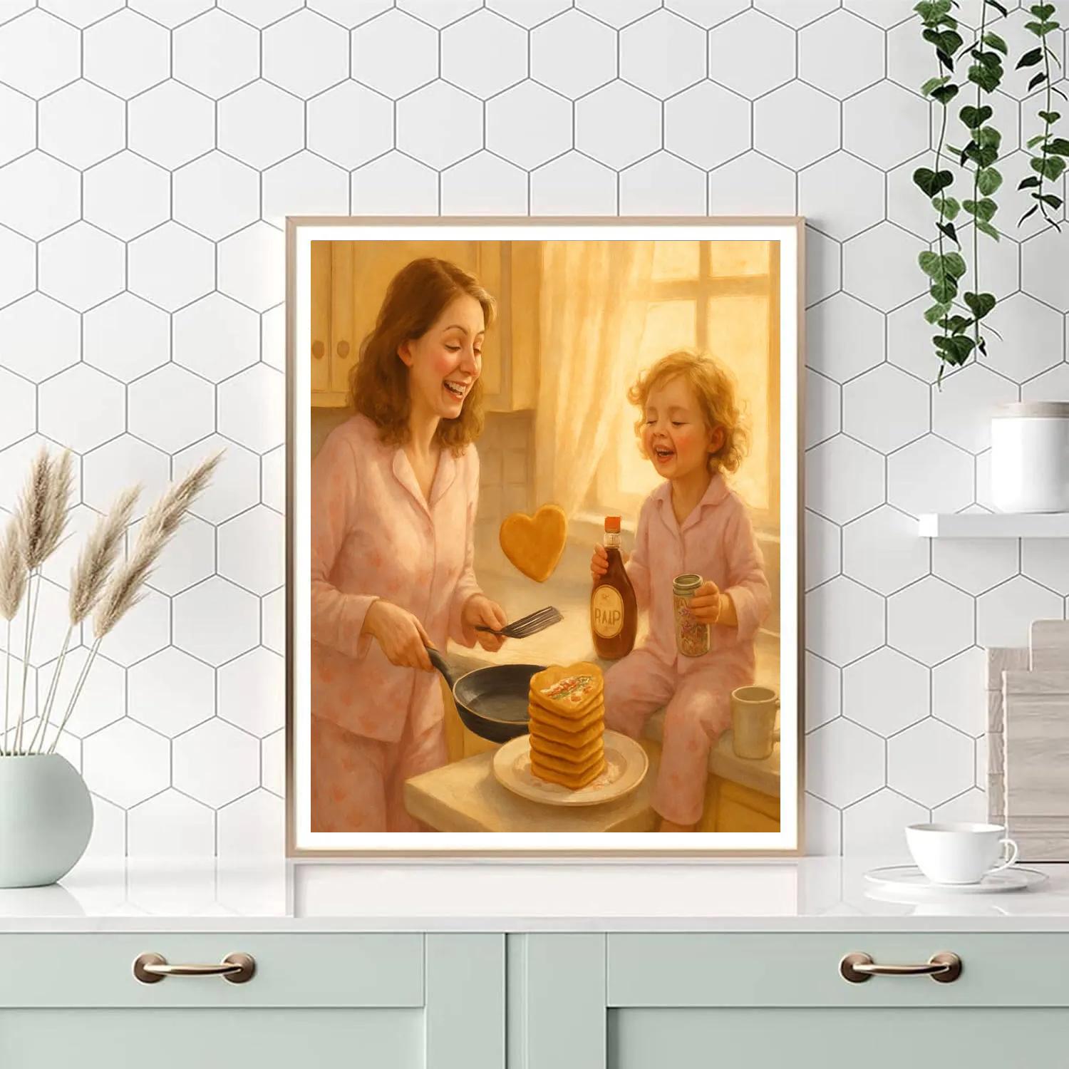 Pajama Pancake Surprise paint by color