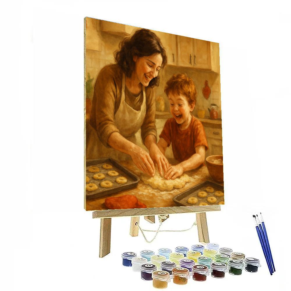 Baking Joy Together paint by number