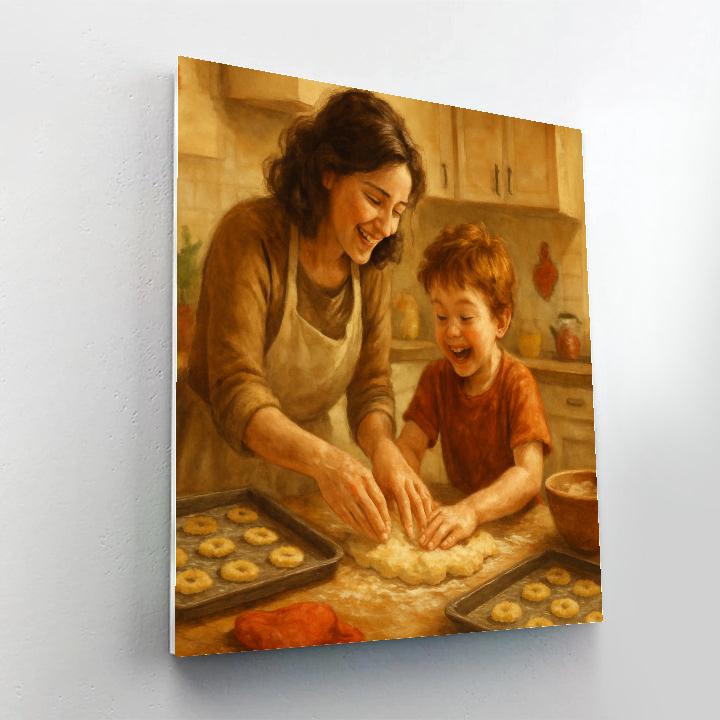 Baking Joy Together paint by number