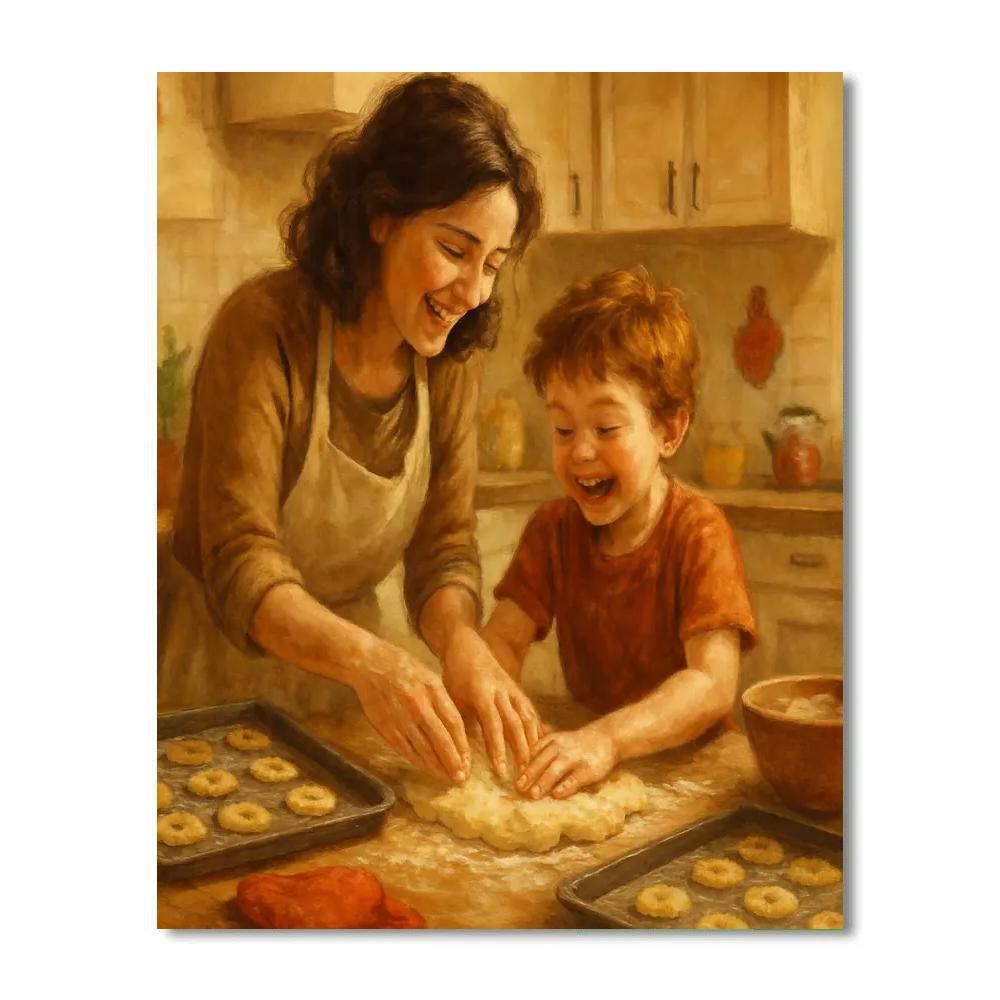 Baking Joy Together paint by number
