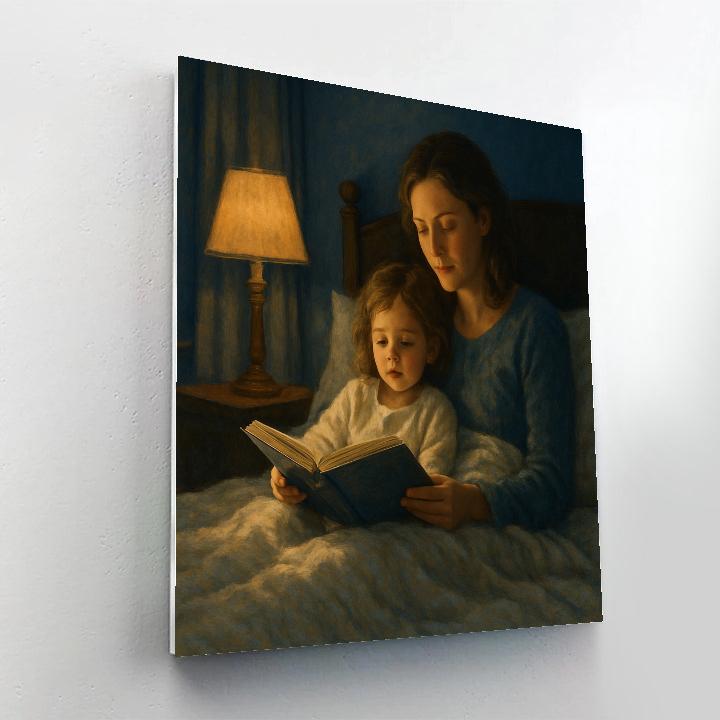 Cozy Bedtime Stories Numbered painting kits