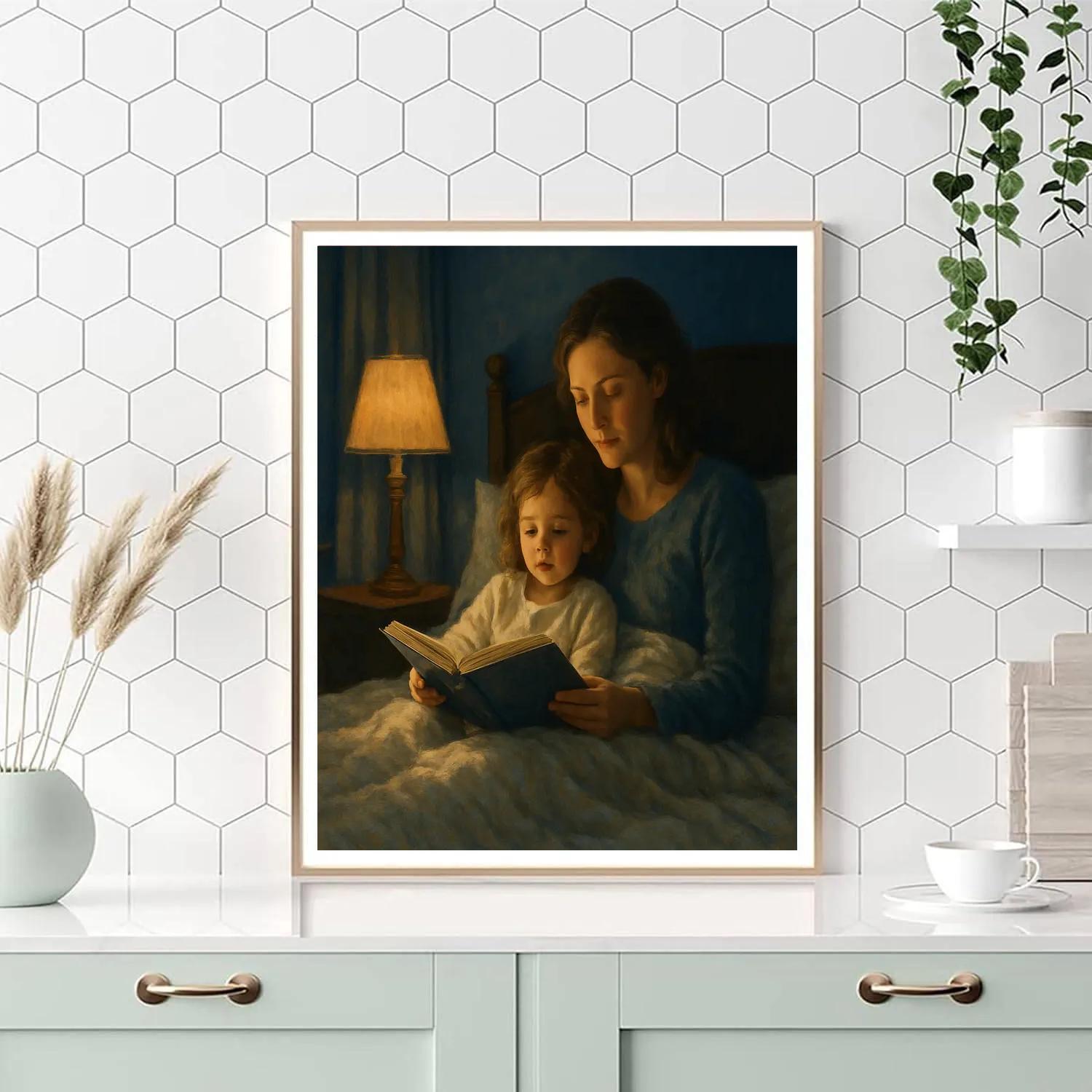 Cozy Bedtime Stories Numbered painting kits